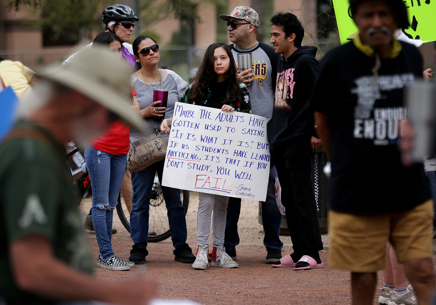 March for Our Lives protest in Tucson